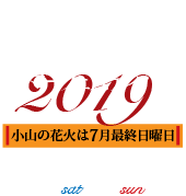 おやまサマーフィスティバル2019 平成30年7月28日(土)7月29日(日)
